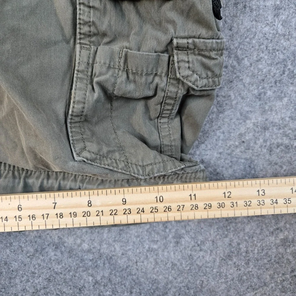 BC Clothing Cargo Shorts Mens XL Olive Green Hiking Utility Gorpcore Outdoor